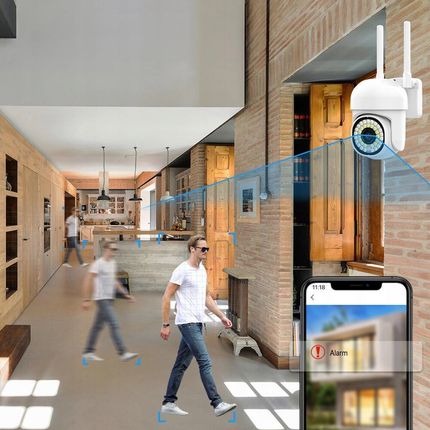 Arsa Go Kamera Wifi Ip Smart Zewnętrzna Obrotowa - zdjęcie 4