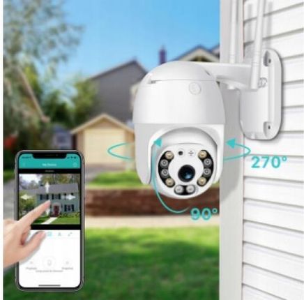 Arsa Go Kamera Wifi Ip Smart Zewnętrzna Obrotowa - zdjęcie 5