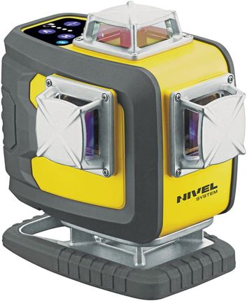 Laser 4-płaszczyznowy NIVEL SYSTEM CL4D-P (wiązka fioletowa), walizka + tyczka LP-36 + Statyw SJJ-M1 EX - Autoryzowany Dystrybutor - zdjęcie 2