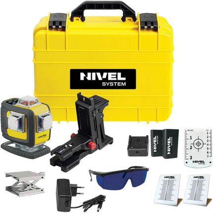 Laser 4-płaszczyznowy NIVEL SYSTEM CL4D-P (wiązka fioletowa), walizka + Czujnik CLS-4  - Autoryzowany Dystrybutor - zdjęcie 2