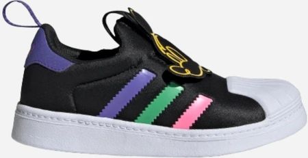 Buty wsuwane dziecięce dla dziewczynki adidas Originals Superstar 360 C IE0684