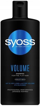 Syoss Volume Szampon Do Włosów Objętość 3x440ml - zdjęcie 3