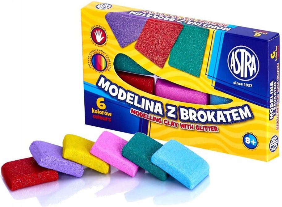 Brokatowa Modelina Dla Dzieci Do Tworzenia Prac Kreatywnych Astra ...