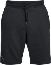 Zdjęcie SPODENKI UNDER ARMOUR RIVAL FLEECE SHORT MEN BLACK - Myszków