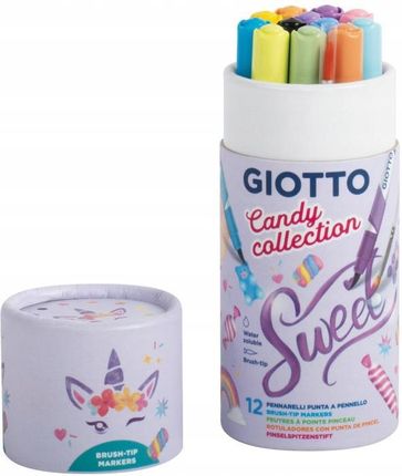 Pisaki Giotto Turbo Soft Brush Candy 12Szt. Fila