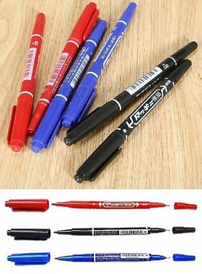 Touchcool Cienkopisy Pisaki Dwustronny Mazak Cena Za Zestaw 12Szt.