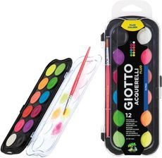 Zdjęcie Giotto Farby Akwarele Z Pędzelkiem Fluo Fila - Tykocin