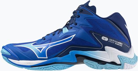 Buty Do Siatkówki Męskie Mizuno Wave Lightning Z8 Mid Mugen Blue/White/Estate Blue