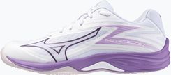 Zdjęcie Buty Do Siatkówki Damskie Mizuno Thunder Blade Z White/Patrician Purple/Quince - Tłuszcz