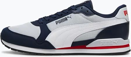 Buty PUMA ST Runner v3 Mesh silver mist/white/club navy/for all time red/black | WYSYŁKA W 24H | 30 DNI NA ZWROT Wiosna 2024