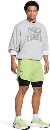 Męskie spodenki treningowe Under Armour UA Vanish Elite 2in1 Short - zielone