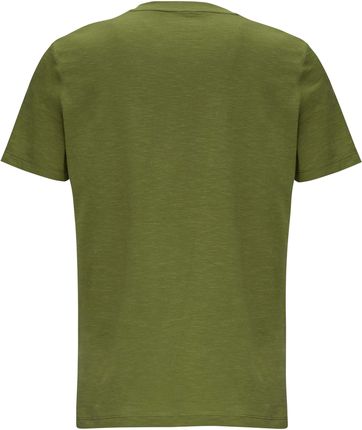 T-shirt męski s.Oliver grafika Peanuts ciemnozielony - XL - zdjęcie 2