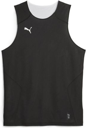 Tank top męski Puma HOOPS TEAM REVERSE PRACTICE czarny 67664001