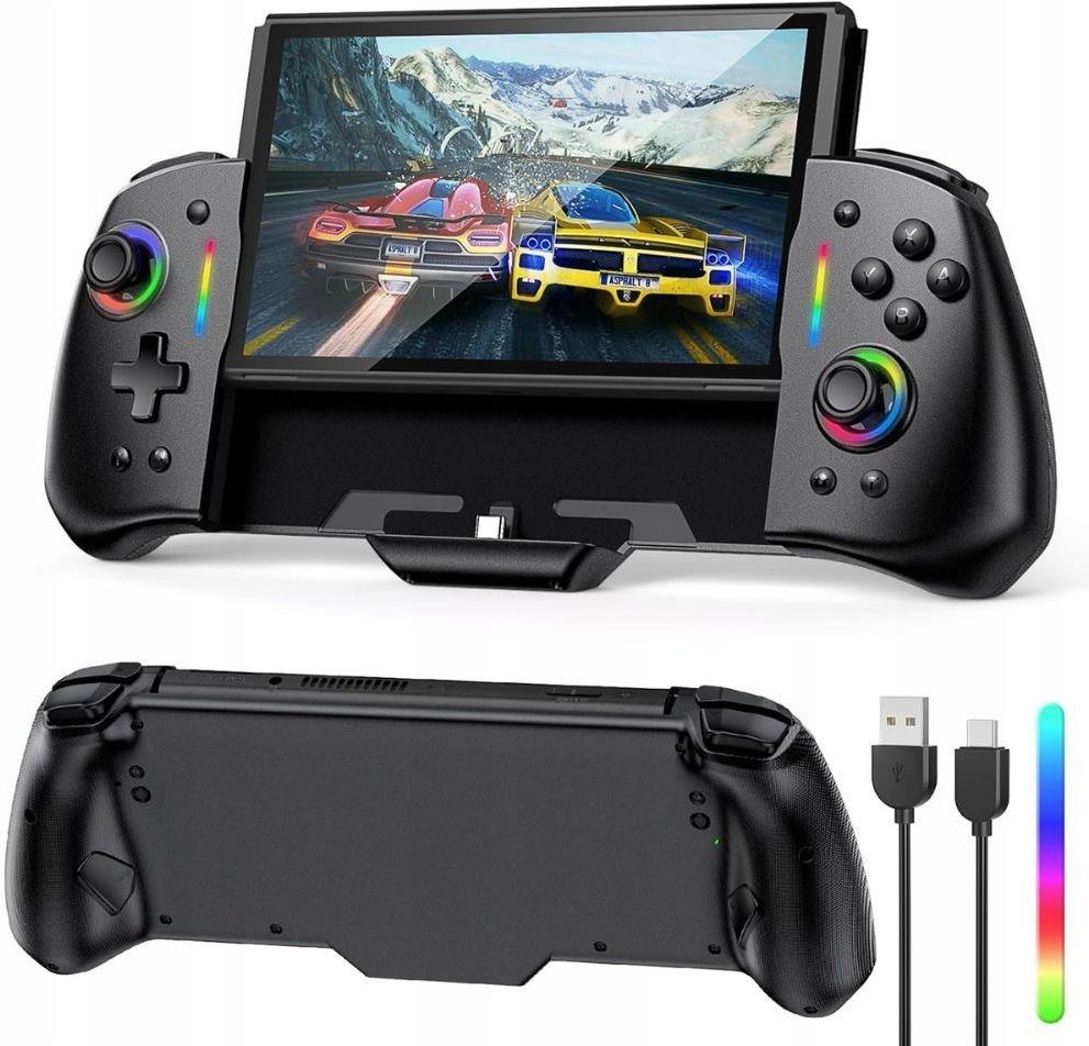 Gamepad FASTSNAIL do Nintendo Switch Grip RGB B0CKYLPQK1P