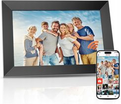 Cyfrowa Ramka Na Zdjęcia Hdeye 10,1 Cala Wifi, Ekran Dotykowy Ips 1280X800, Pamięć 32 Gb, Automatyczny Obrót, Uchwyt Ścienny, Łatwa Konfiguracja Udost