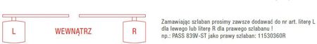 Tousek Szlaban Elektromechaniczny Pass 839L6 Czerwony 230V Dla Ramion Do 6 M (11530315) - zdjęcie 2