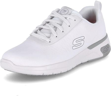 Skechers Niskie Trampki MARSING GMINA Damskie Skóra Biały Rozmiar: 41