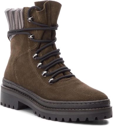 Buty damskie Tommy Hilfiger Modern hiking Boot skórzane trapery 40