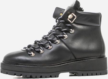 Tommy Hilfiger damskie buty za kostkę FW0FW06725 BDS Kolor: Czarny Rozmiar: 39