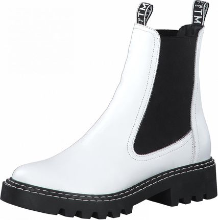 TAMARIS 1-1-25455-27/100 WHITE Klasyczne buty za kostkę HW 21/22, Spocc:39