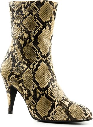 Buty damskie Tommy Hilfiger Snake Print Bootie botki na szpilce 39