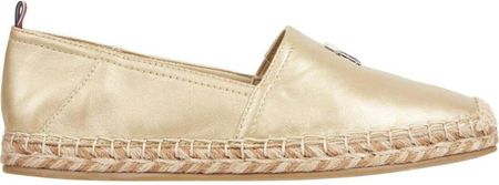 Tommy Hilfiger Espadryle damskie FW0FW07694 0HS Kolor: Złoty Rozmiar: 36