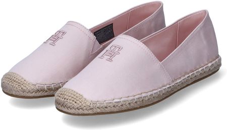 Tommy Hilfiger damskie espadryle / buty wsuwane różowy tekstylny rozmiar: 36