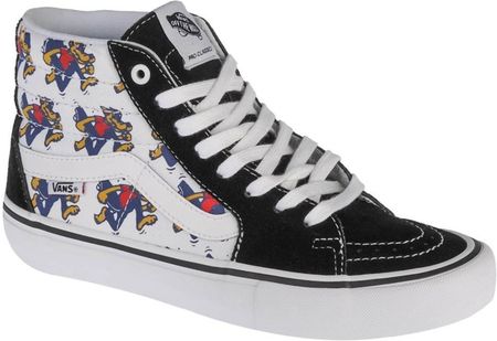 Vans Skate Wolf Sk8 Hi Pro VN0A45JD11Z, Buty sportowe, Unisex, Czarny, Rozmiar: 37