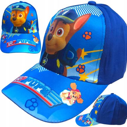 Czapka Z Daszkiem Dla Dziecka Psi Patrol Chase Dla Chłopca Na Lato
