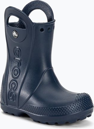 Kalosze dziecięce Crocs Handle Rain Boot Kids navy | WYSYŁKA W 24H | 30 DNI NA ZWROT Zima 2024