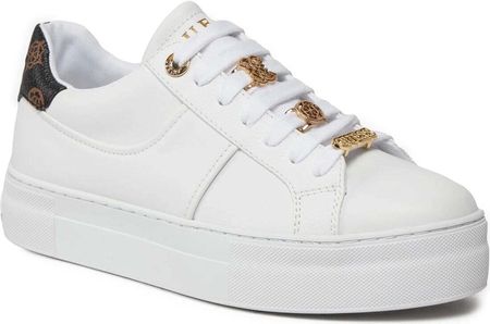 Guess Trampki Damskie FLJGIE ELE12 WHITE Kolor: Biały Rozmiar: 39