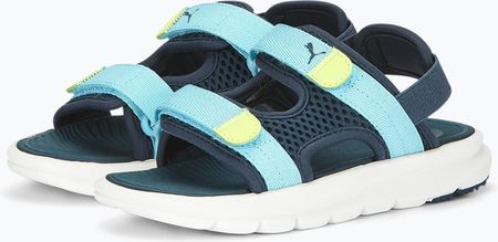 Sandały dziecięce PUMA Evolve PS dark night/hero blue/lily pad | WYSYŁKA W 24H | 30 DNI NA ZWROT Wiosna 2024