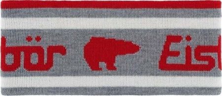 Opaska na głowę Polar Bear Chantini STB Grey/White/Red UNI Čelenka