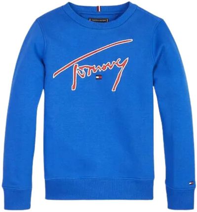 Bluza dziecięca Tommy Hilfiger Essential niebieska 104