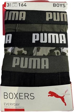 Bokserki chłopięce Puma KIDS CAMO 3-PACK wielokolorowe 93557701