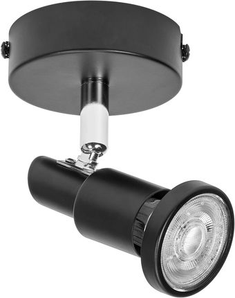 Ultramera Ledvance Led Spot Gu10 1 X 3,4W, 230Lm, Czarny, Temperatura Barwowa 2700K, Ciepła Biała Barwa Światła, Ponadczasowy Design, Wymienna Lampa L
