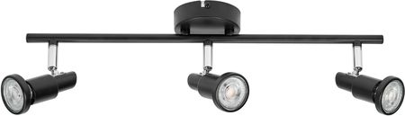 Ultramera Ledvance Led Spot Gu10 3 X 3,4W, 690Lm, Czarna, Temperatura Barwowa 2700K, Ciepła Biała Barwa Światła, Ponadczasowy Design, Wymienna Lampa L