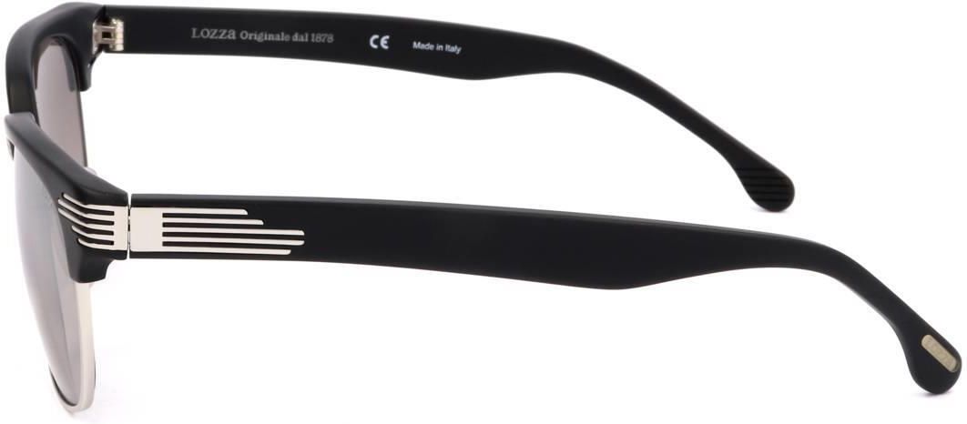 Occhiali Da Sole Lozza S0353841 Unisex Nero 52 Mm | Design Italiano Di Alta Qualità