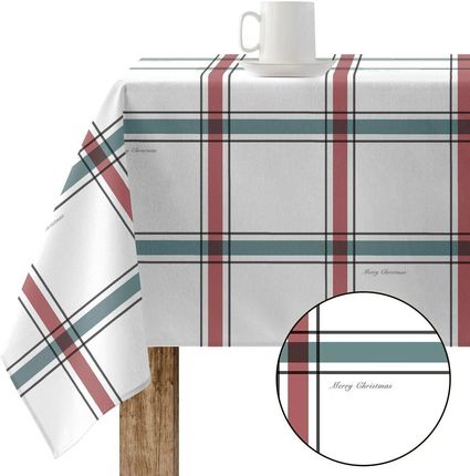 Muaré Elegancki świąteczny obrus z żywicy odpornej na plamy 250 x 180 cm