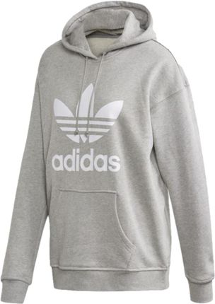 adidas Trefoil Hoodie FM3304, Bluzy, Damskie, Szary, Rozmiar: 30