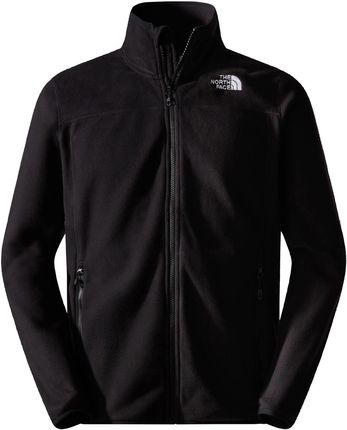 Polar męski The North Face 100 GLACIER FULL ZIP czarny NF0A855X4H0