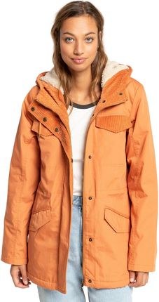 Kurtka damska Billabong So Easy zimowa parka pomarańczowa L