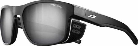 Gogle outdoorowe Julbo Shield M Translucent Black/White/Brown/Silver Flash