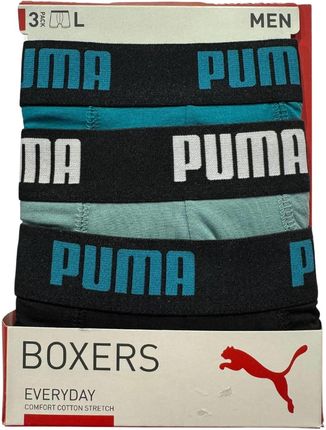 Bokserki męskie Puma BASIC 3-PACK wielokolorowe 93545610