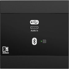 Audac NWP400 - sieciowy panel wejściowy audio USB-C z Bluetooth Czarny