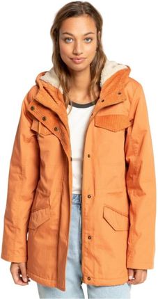 Kurtka damska Billabong So Easy zimowa parka pomarańczowa S