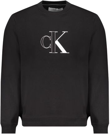 CALVIN KLEIN MĘSKA BLUZA BEZ ZAMKU, CZARNA