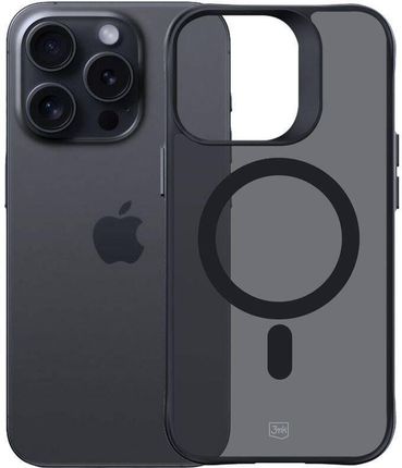 3Mk Etui Apple Iphone 15 Pro Max Magcase Smoke Czarne - zdjęcie 2