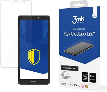 3Mk Protection 3Mk Display Hybridglas Flexibleglass Lite Dla Nokia C2 2Nd Edition 0 16Mm 6H