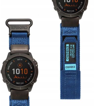 Erbord Pasek Nylonowy Quickfit Do Garmin Fenix 5 6 Pro 7 Sportowa Opaska